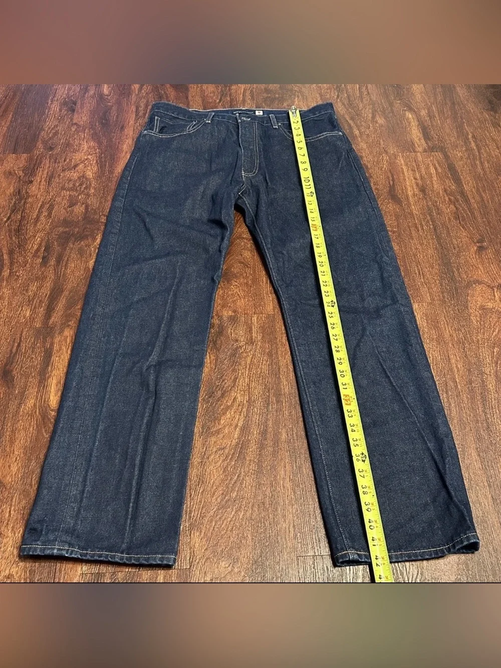 Levi’s Made & Crafted 551Z Selvedge Raw Denim Jeans Men’s 36x32 Authentic Straig